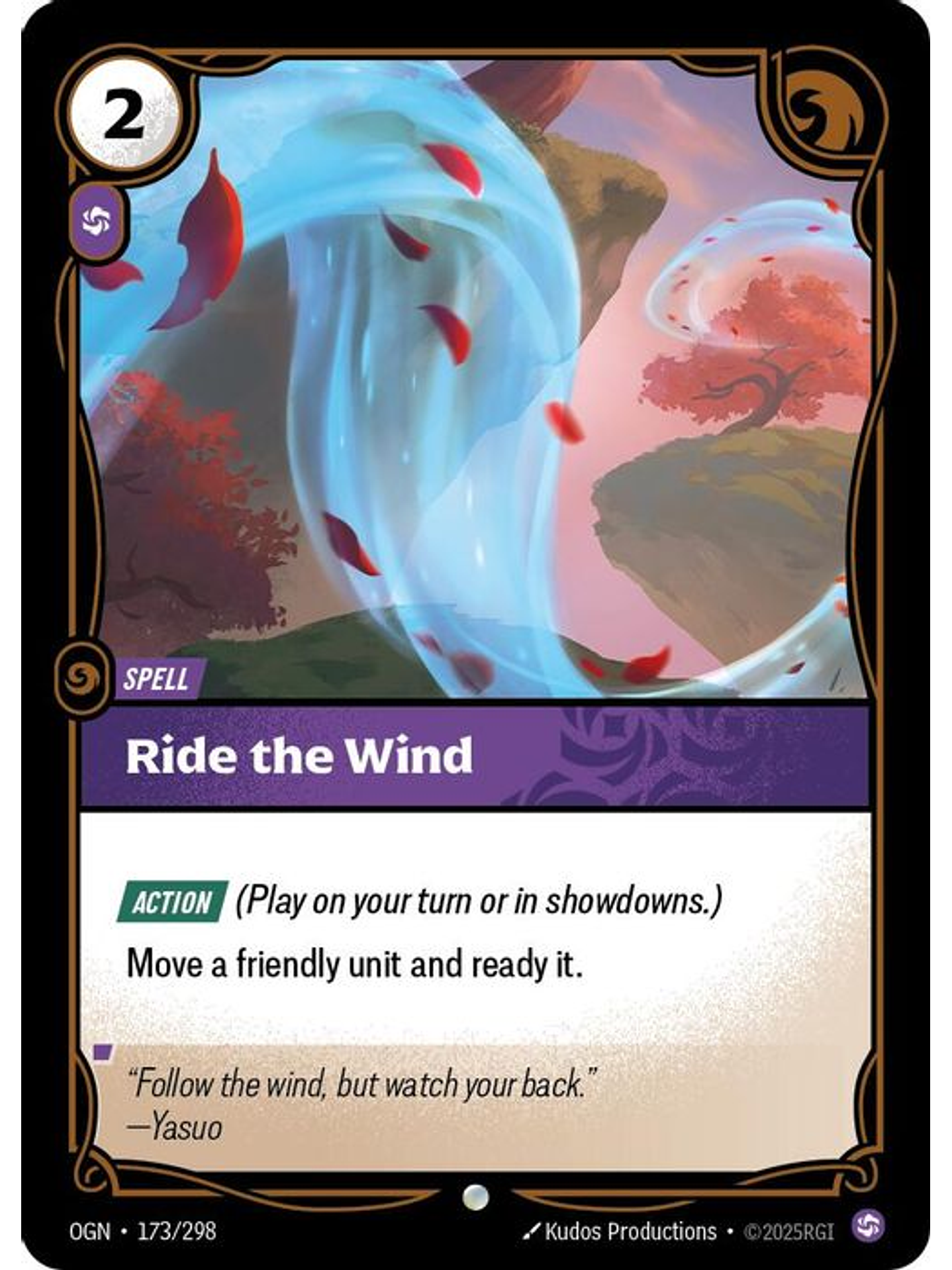 173/298 C Ride The Wind (FOIL) 1