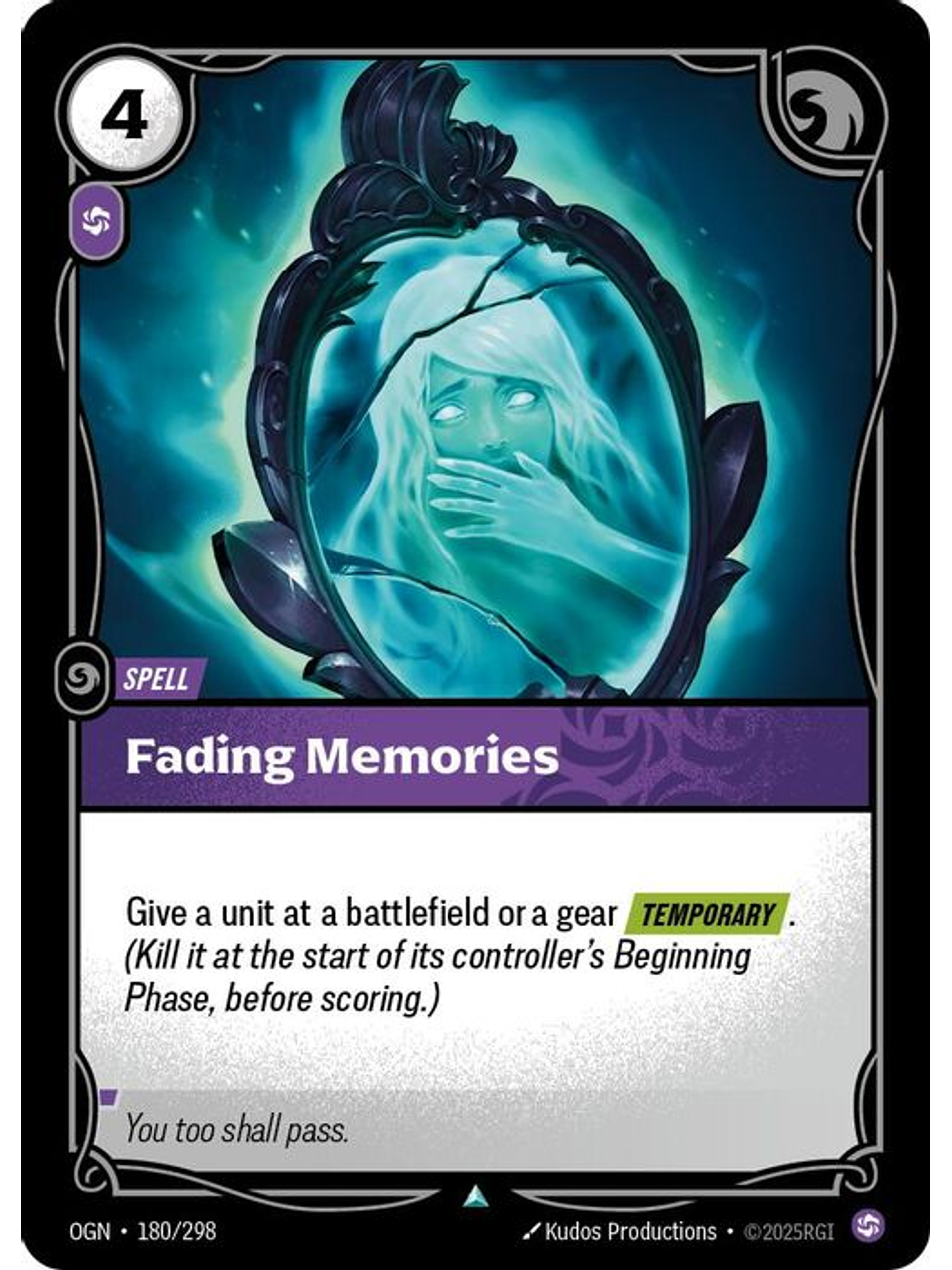 180/298 U Fading Memories (FOIL) 1