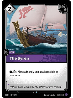 184/298 U The Syren (FOIL)