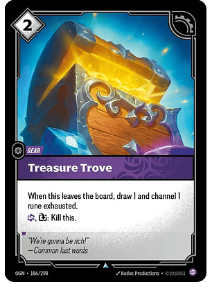 186/298 U Treasure Trove (FOIL)