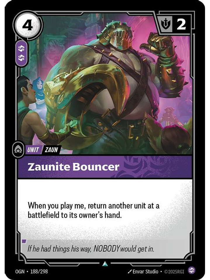 188/298 U Zaunite Bouncer (FOIL) 1