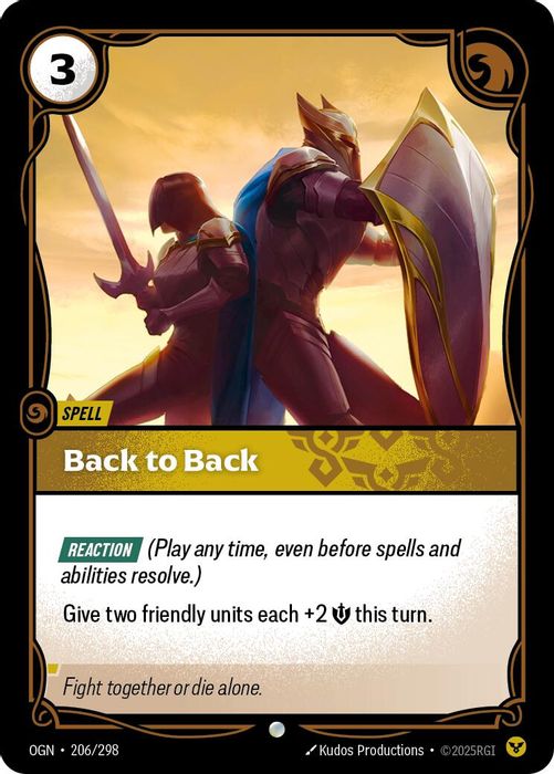206/298 C Back to Back (FOIL)
