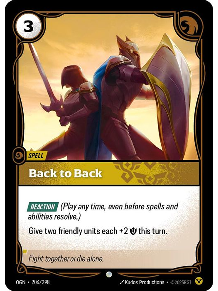 206/298 C Back to Back (FOIL) 1