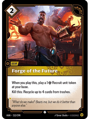 212/298 C Forge of the Future (FOIL)