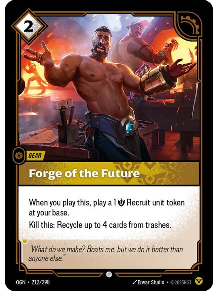 212/298 C Forge of the Future (FOIL) 1