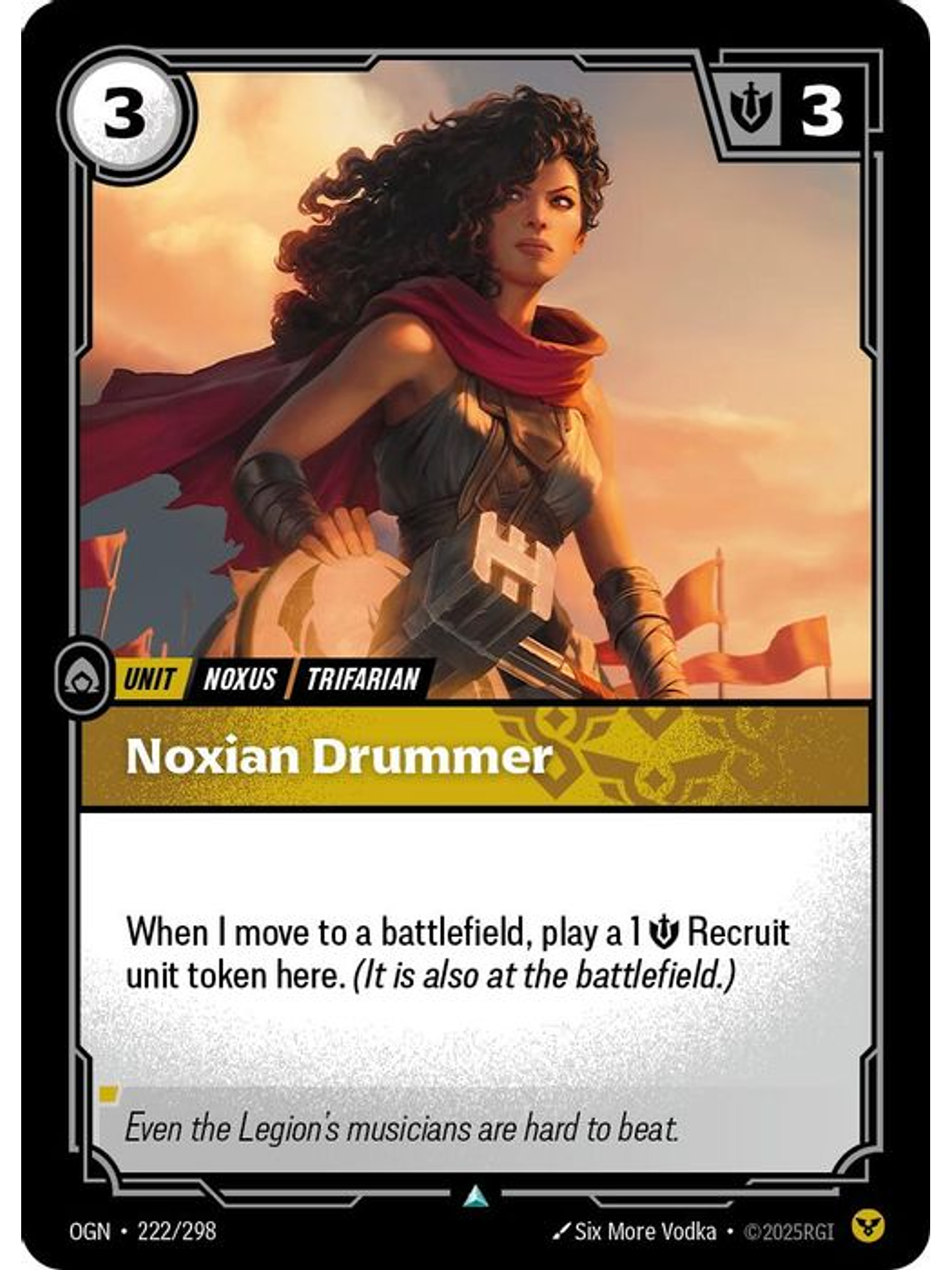 222/298 U Noxian Drummer (FOIL) 1
