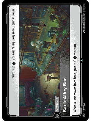277/298 U Back-Alley Bar (FOIL)