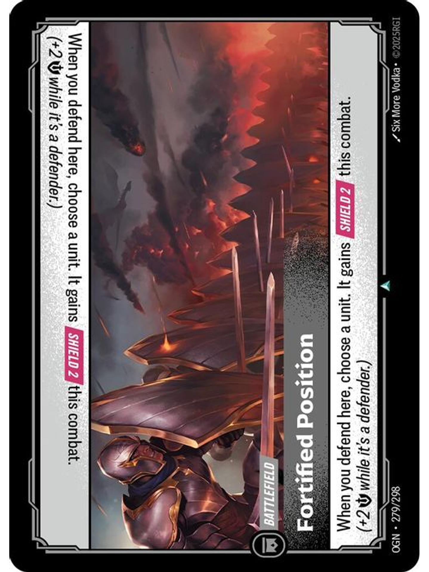 279/298 U Fortified Position (FOIL) 1