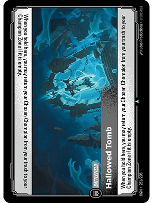 281/298 U Hallowed Tomb (FOIL)