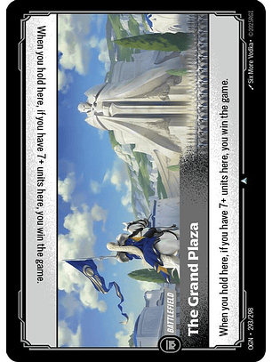 293/298 U The Grand Plaza (FOIL)