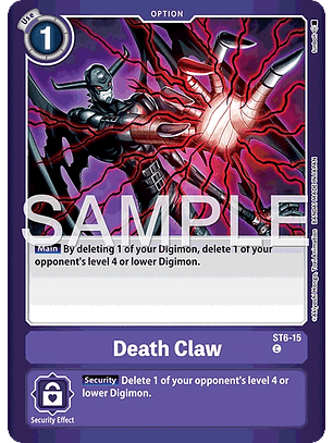 ST6-15 (Alternate Art) Death Claw