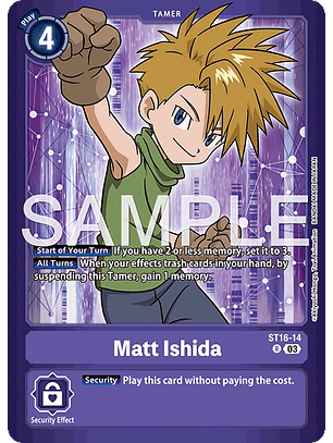 ST16-14 (Alternate Art) Matt Ishida