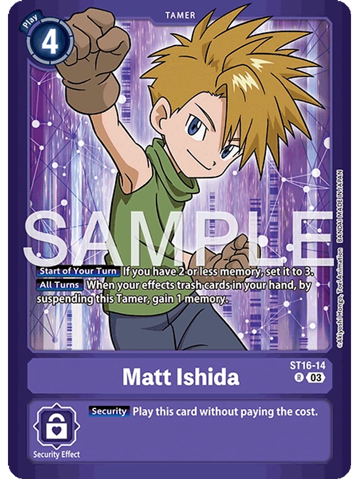 ST16-14 (Alternate Art) Matt Ishida 1