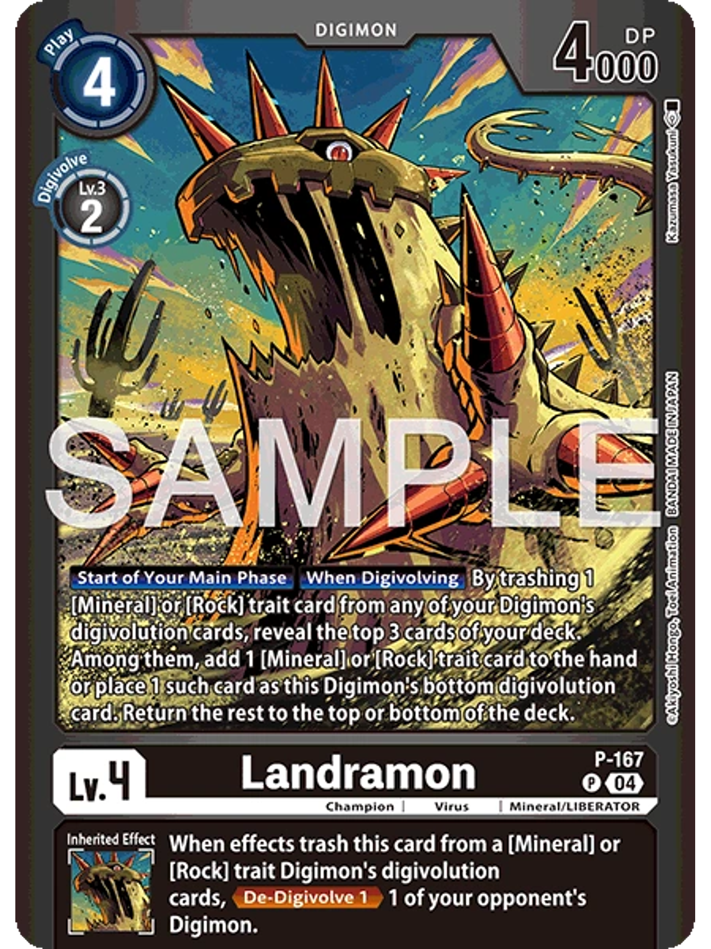 P-167 (Alternate Art) Landramon 1