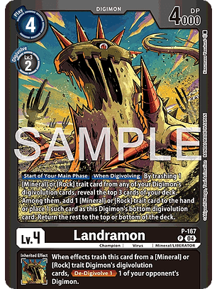 P-167 (Alternate Art) Landramon