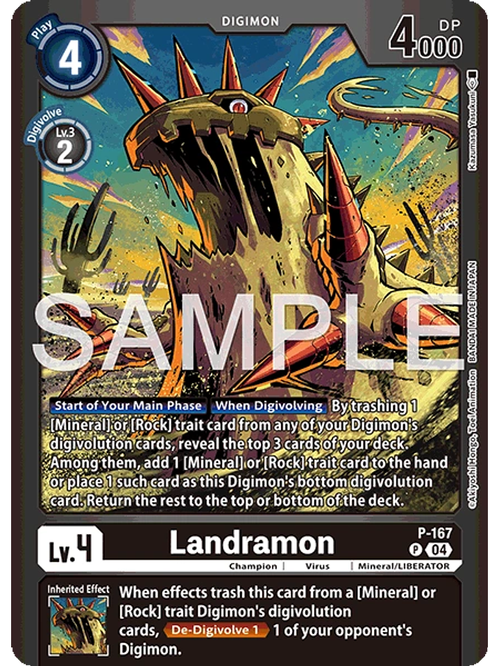 P-167 (Alternate Art) Landramon 1