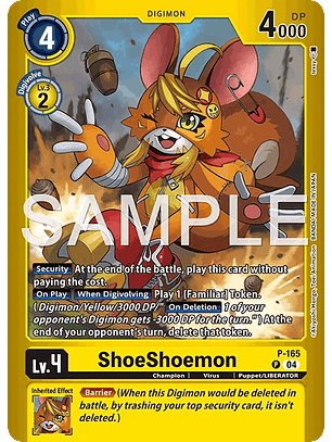 P-165 (Alternate Art) ShoeShoemon