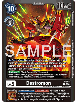 P-094 (Alternate Art) Destromon