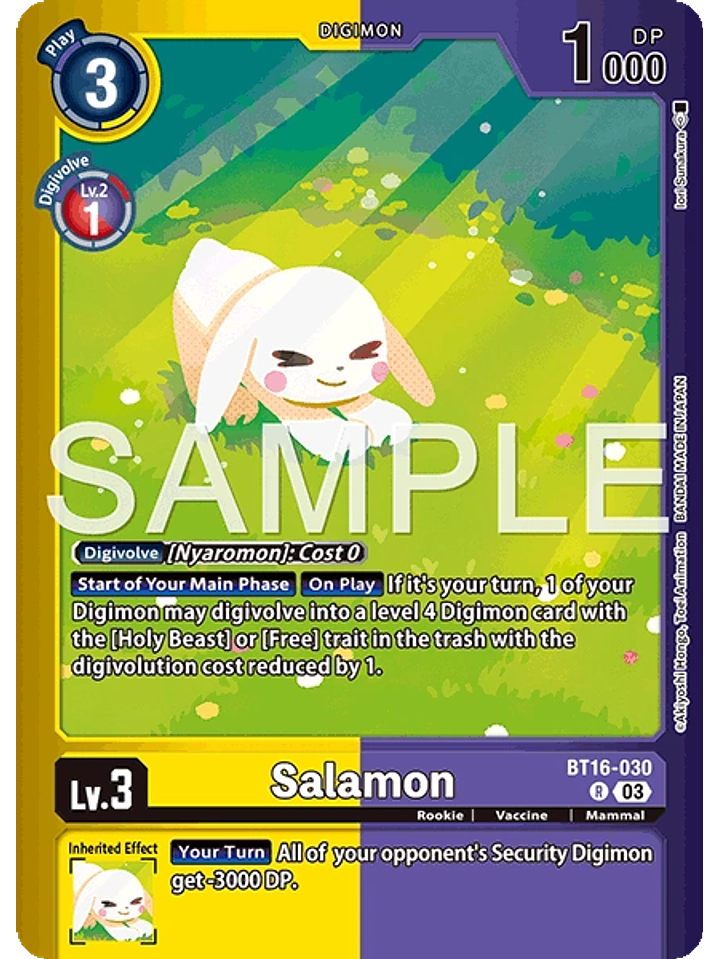 BT16-030 (Alternate Art) Salamon 1
