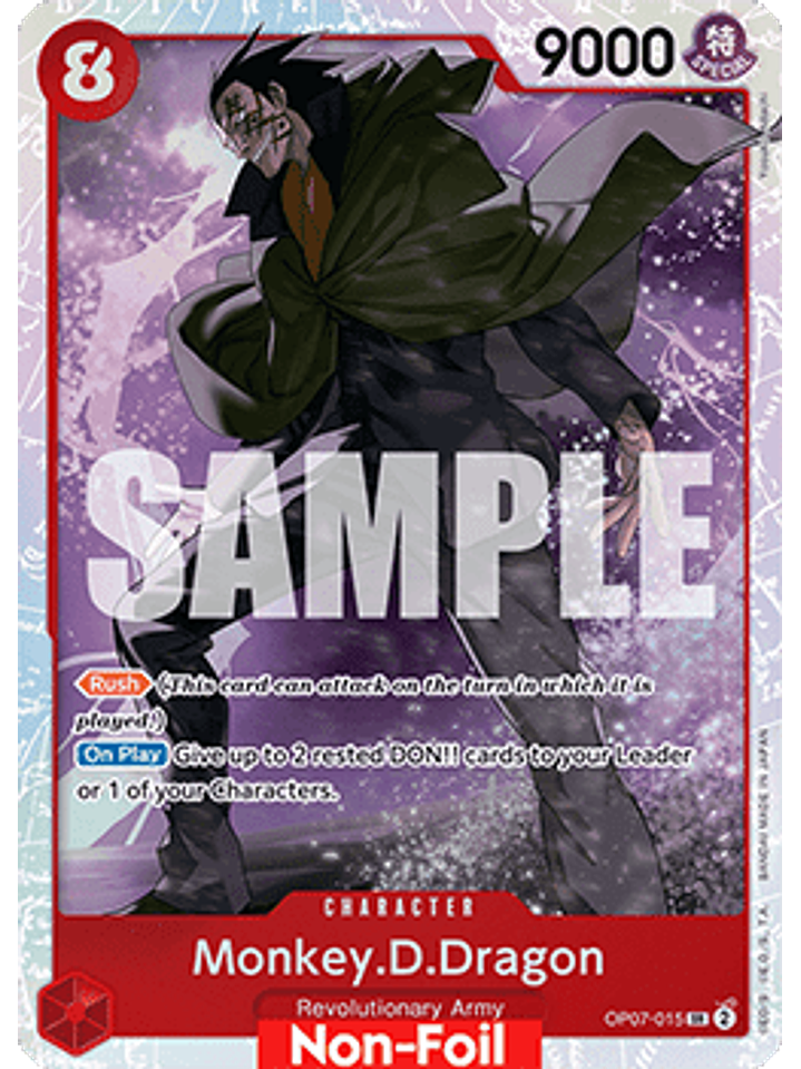 OP07-015 SR Monkey.D.Dragon (015) (Luffy Deck) 1