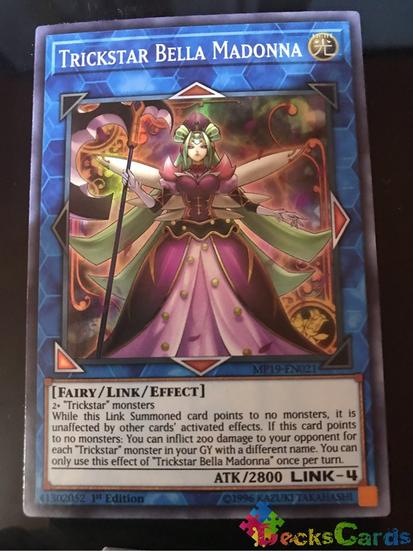 Trickstar Bella Madonna - MP19-EN021 - Super Rare 1st Edition 1