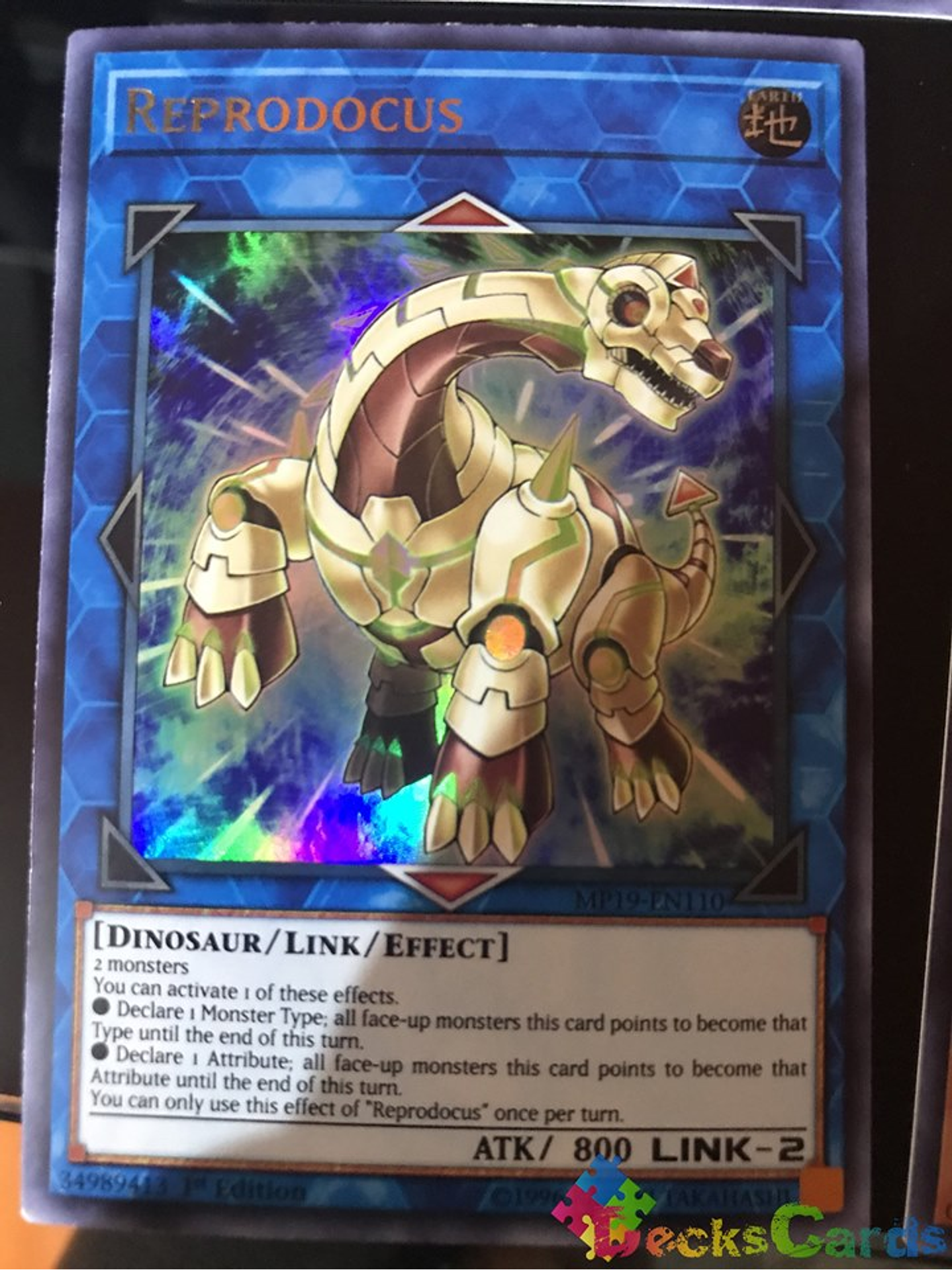 Reprodocus - MP19-EN110 - Ultra Rare 1st Edition 1