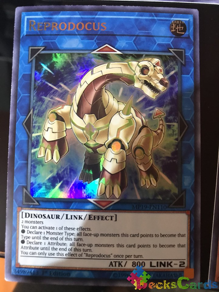 Reprodocus - MP19-EN110 - Ultra Rare 1st Edition 1