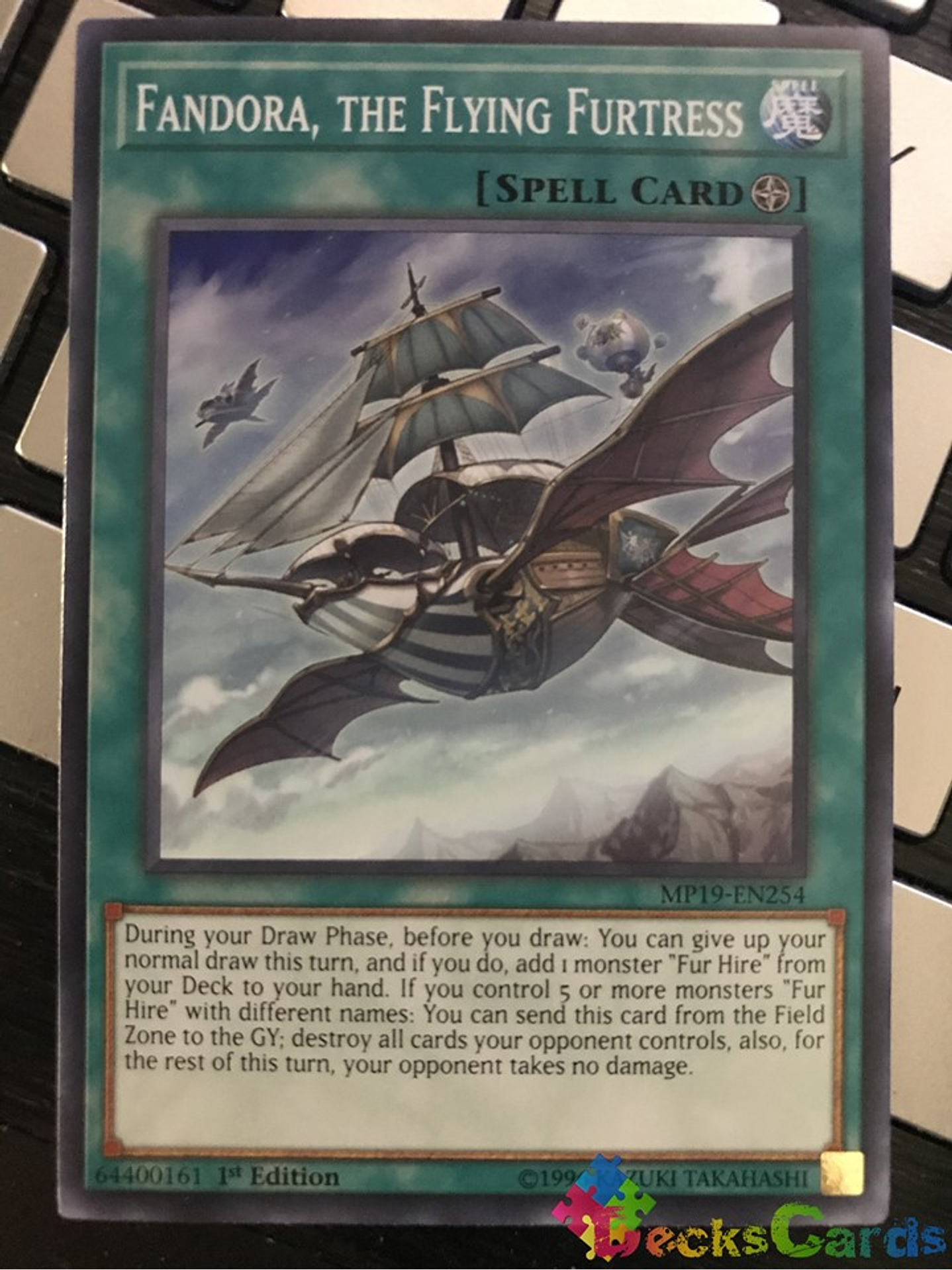 Fandora, the Flying Furtress - MP19-EN254 - Common 1st Edition 1