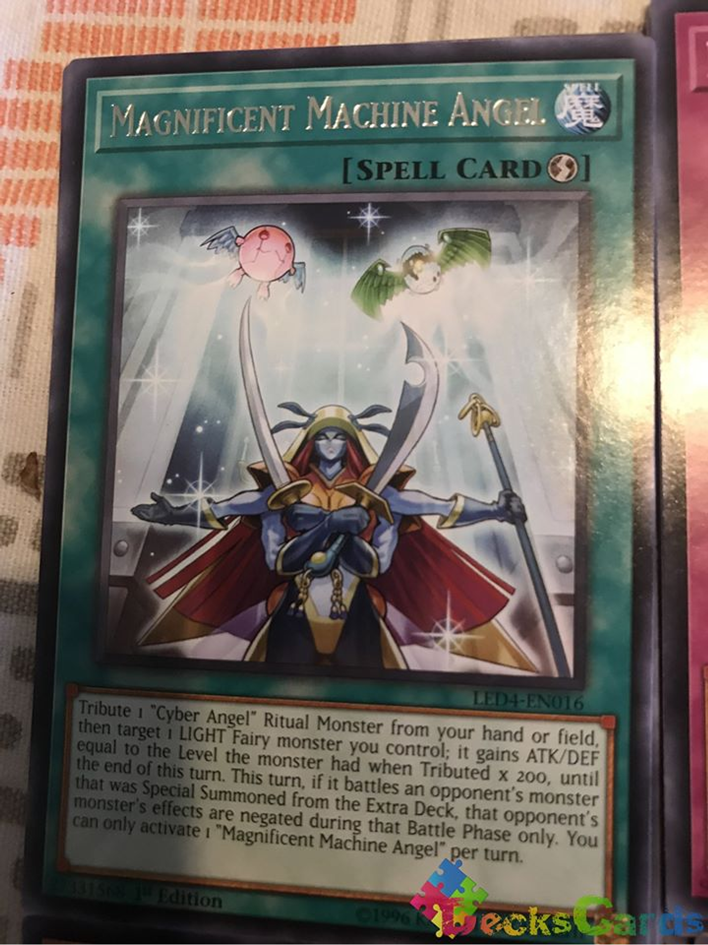 Magnificent Machine Angel - LED4-EN016 - Rare 1st Edition 1