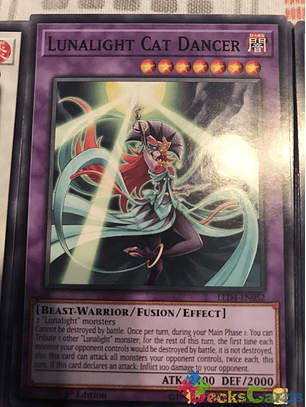 Lunalight Cat Dancer - LED4-EN052 - Common 1st Edition