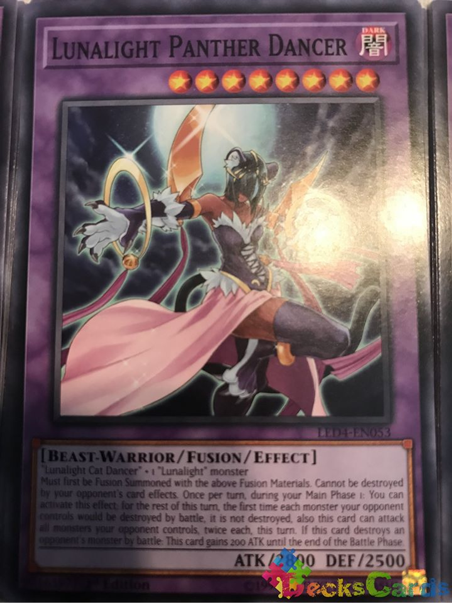 Lunalight Panther Dancer - LED4-EN053 - Common 1st Edition 1