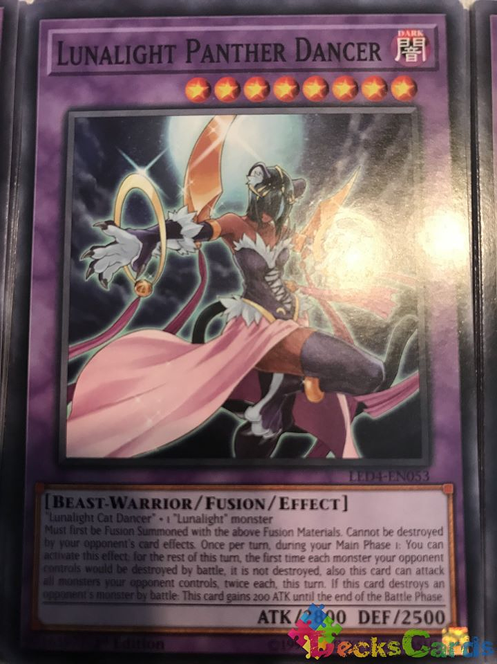 Lunalight Panther Dancer - LED4-EN053 - Common 1st Edition 1