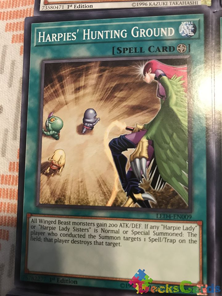 Harpies' Hunting Ground - LED4-EN009 - Common 1st Edition 1
