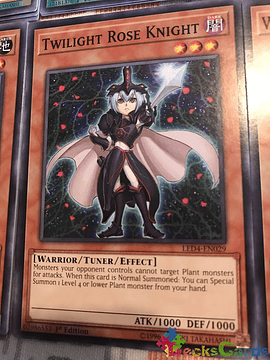 Twilight Rose Knight - LED4-EN029 - Common 1st Edition