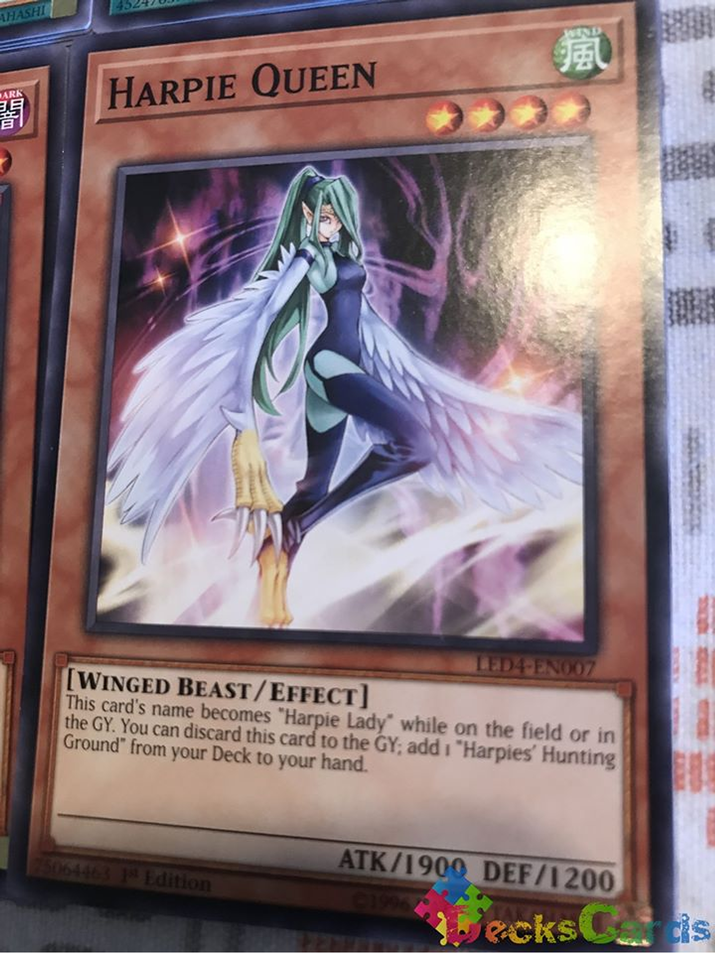 Harpie Queen - LED4-EN007 - Common 1st Edition 1
