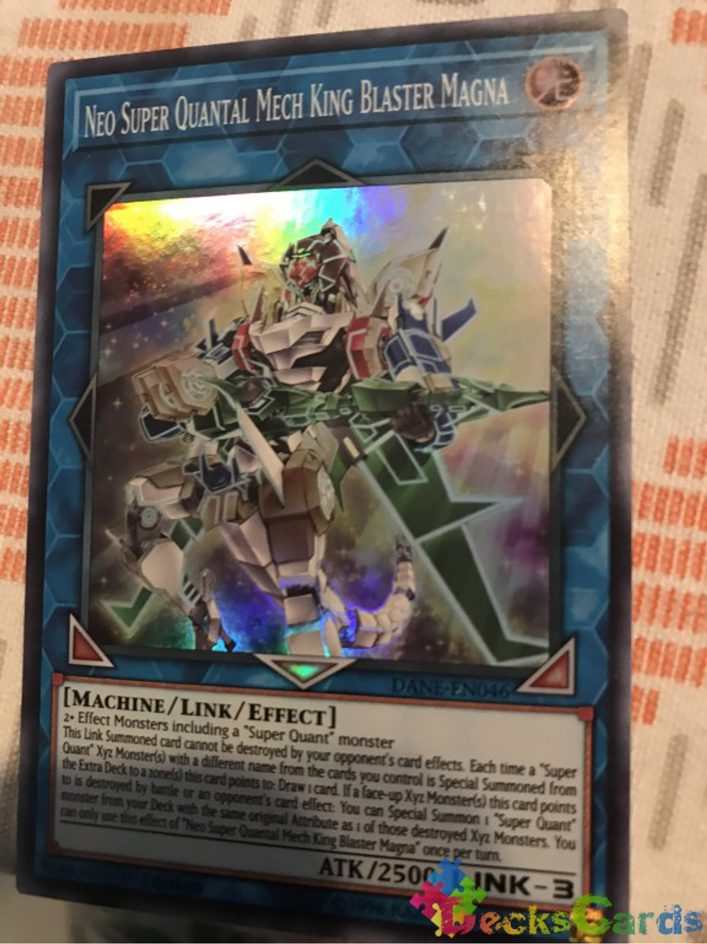 Neo Super Quantal Mech King Blaster Magna - DANE-EN046 - Super Rare 1st Edition 1