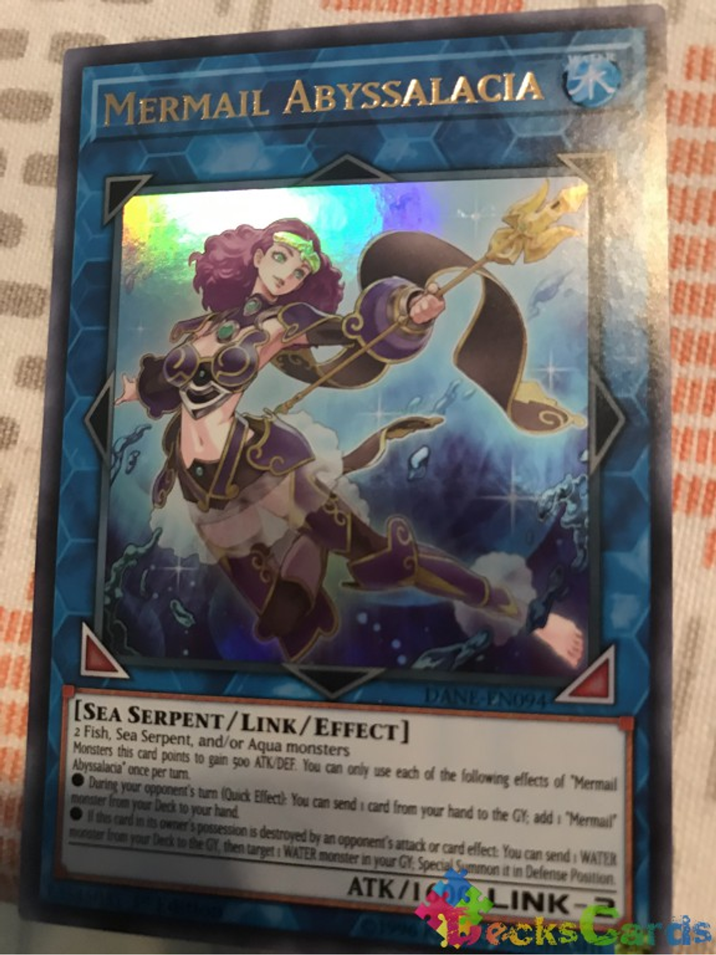 Mermail Abyssalacia - DANE-EN094 - Ultra Rare 1st Edition 2