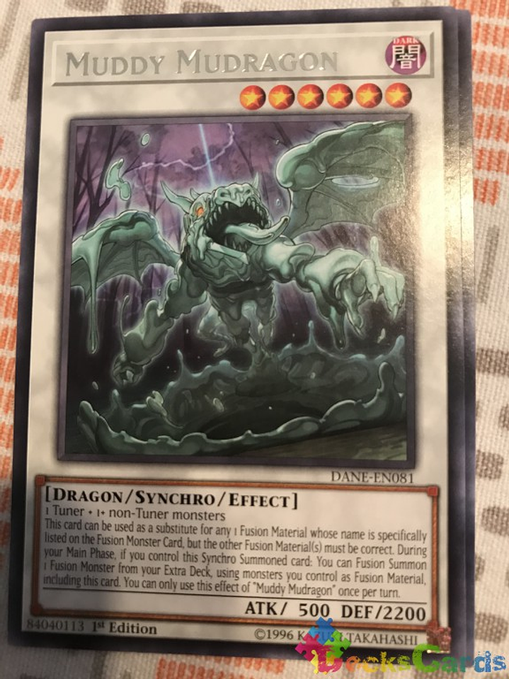 Muddy Mudragon - DANE-EN081 - Rare 1st Edition 2