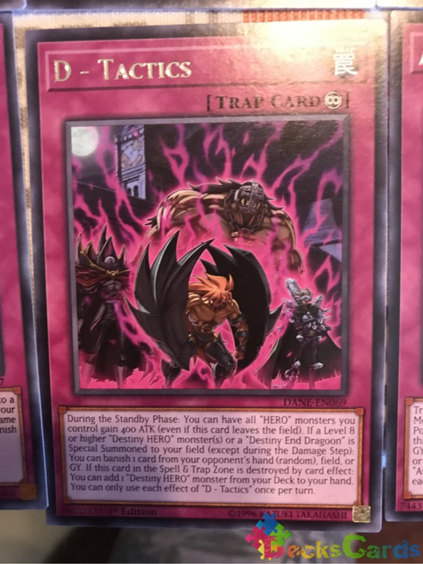 D - Tactics - DANE-EN069 - Rare 1st Edition 2