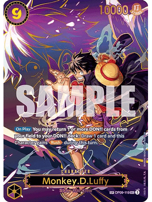 OP09-119 (Special Rare) Monkey.D.Luffy (SP)