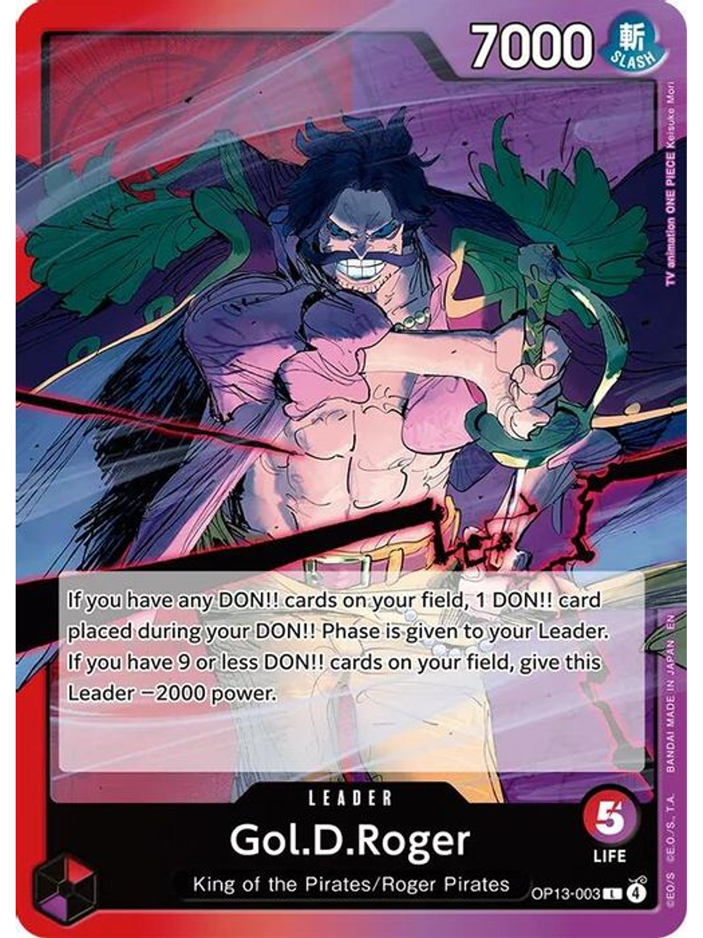 OP13-003 L Gol.D.Roger (003) 1