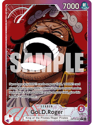 OP13-003 (Alternate Art) Gol.D.Roger (003)
