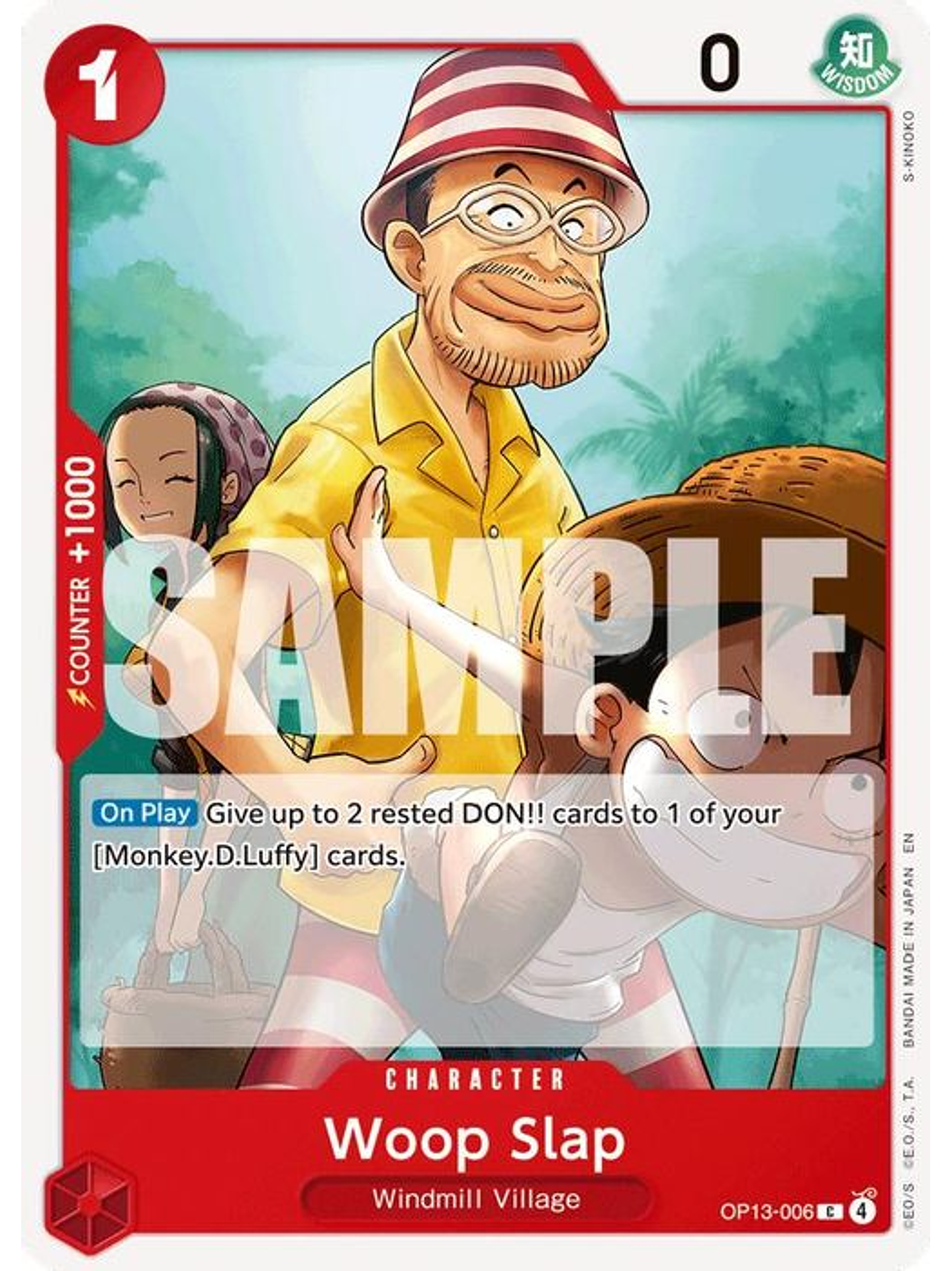 OP13-006 C Woop Slap 1