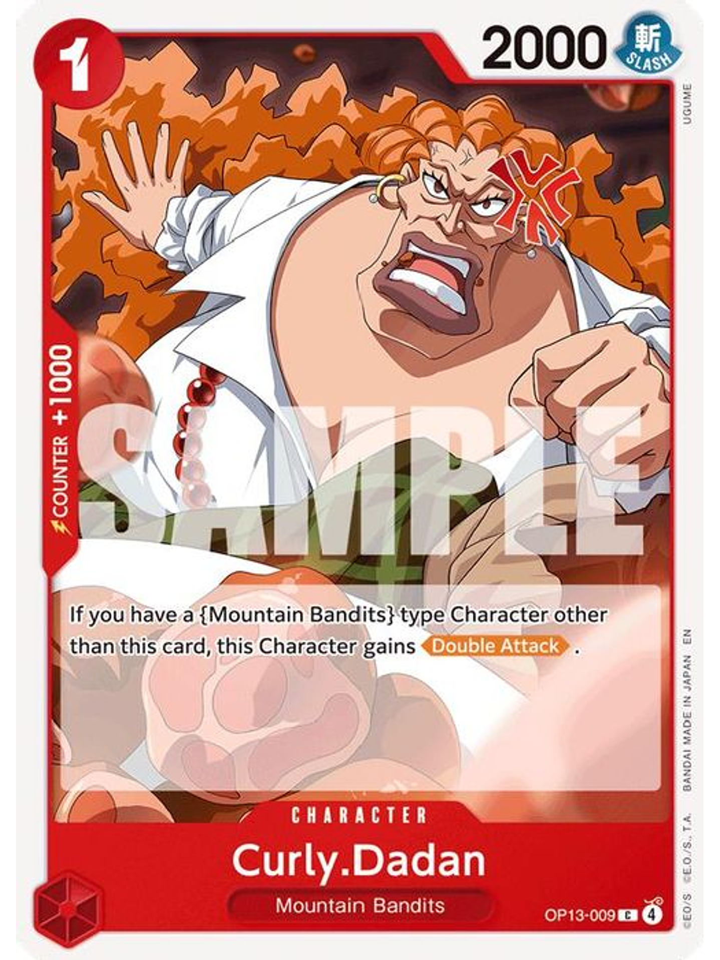 OP13-009 C Curly.Dadan 1