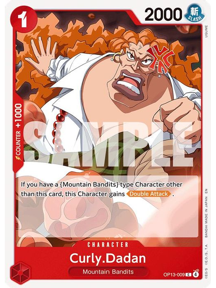 OP13-009 C Curly.Dadan 1