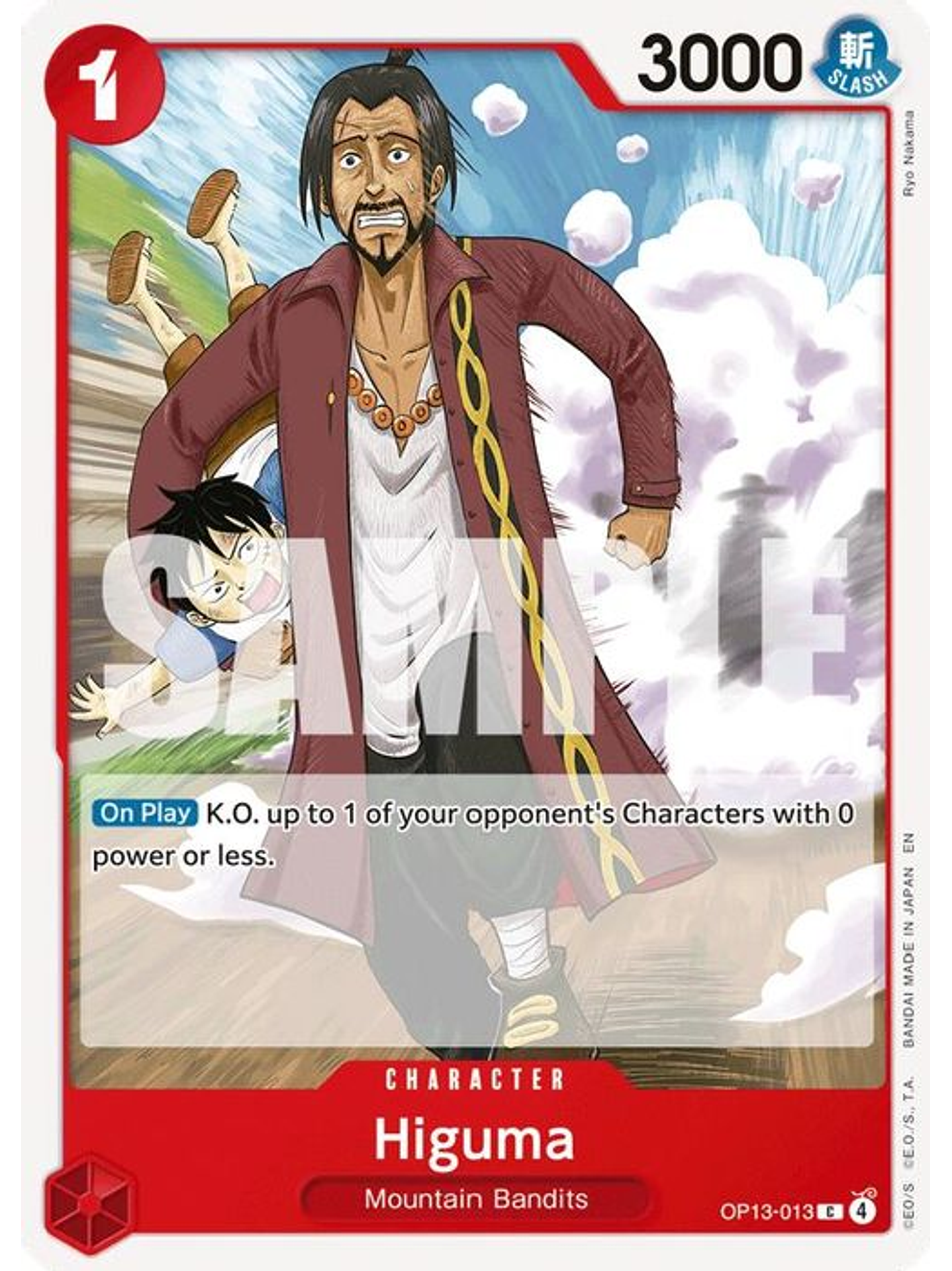 OP13-013 C Higuma 1