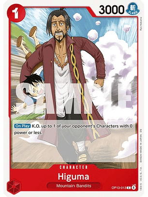OP13-013 C Higuma