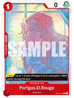 OP13-014 C Portgas.D.Rouge