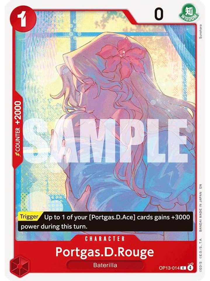 OP13-014 C Portgas.D.Rouge 1