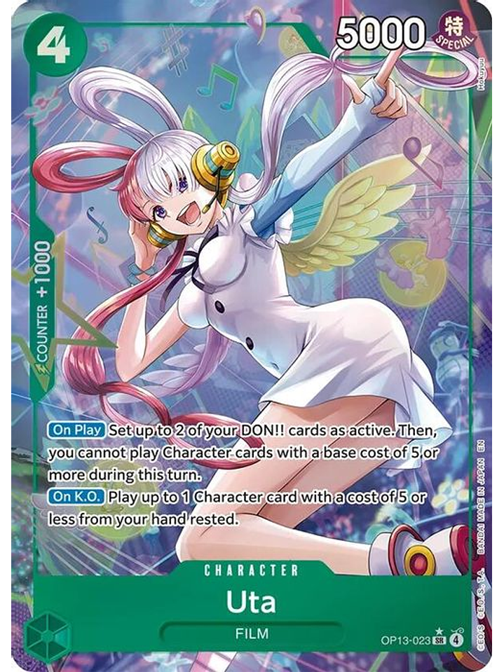 OP13-023 (Alternate Art) Uta 1